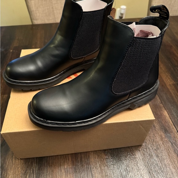 Black Ankle Boots Women’s Size 9 - Picture 5 of 6